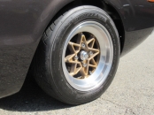 ホイールは当時ものテクノレーシング１４インチ　リムポリッシュ仕上げ