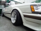 いつもの足元セッティングです。