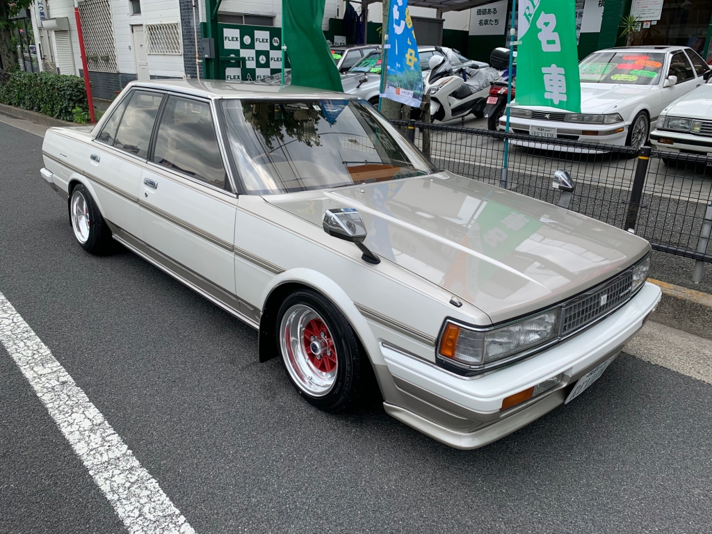 71クレスタ　後期グリル　TWINCAM 24 ※最終 トヨタ クレスタ スーパールーセント ツインカム24 後期 1G-GEU
